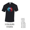 MT15 Blue and Red Lips Mens Cotton T-Shirt 8 sizes 3 Colours Available Latex printed