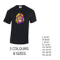 MT18 Lion Animal Mens Cotton T-Shirt 8 sizes 3 Colours Available Latex printed