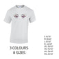 MT27 Pink Eyes Mens Cotton T-Shirt 8 sizes 3 Colours Available Latex printed