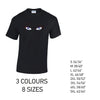 MT28 Purple Eyes Mens Cotton T-Shirt 8 sizes 3 Colours Available Latex printed