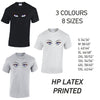 MT28 Purple Eyes Mens Cotton T-Shirt 8 sizes 3 Colours Available Latex printed