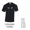 MT29 Rainbow Eyes Mens Cotton T-Shirt 8 sizes 3 Colours Available Latex printed