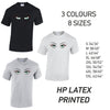 MT32 Green Eyes Mens Cotton T-Shirt 8 sizes 3 Colours Available Latex printed