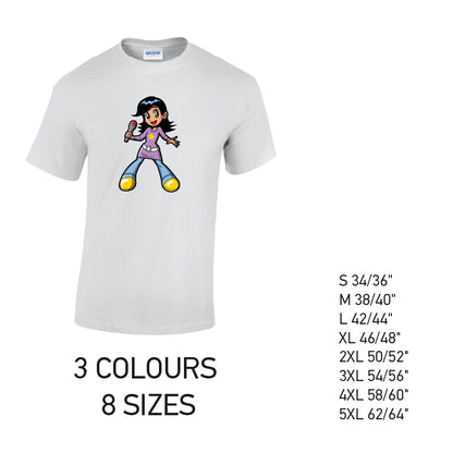 MT38 Singer Mens Cotton T-Shirt 8 sizes 3 Colours Available Latex printed