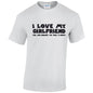 NEO01090 I Love My Girlfriend Unisex Cotton T-Shirt 3 colours 8 sizes Printed