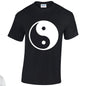 NEO01091 Yin Yang Unisex Cotton T-Shirt 3 colours 8 sizes Printed