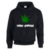 NEO01125 Half Baked Mens Unisex Cotton Hoodie Black 8 sizes Printed