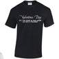 NEO01142 Valentines Day Unisex Cotton T-Shirt 3 colours 8 sizes Printed