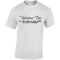 NEO01142 Valentines Day Unisex Cotton T-Shirt 3 colours 8 sizes Printed