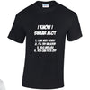 NEO01146 I Know I Swear ALot Unisex Cotton T-Shirt 3 colours 8 sizes Printed