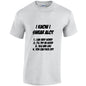 NEO01146 I Know I Swear ALot Unisex Cotton T-Shirt 3 colours 8 sizes Printed