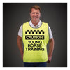 NEO00949T Adults Hi-Viz Tabards printed caution young horse training safety wear for horse riding