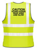 NEO00950 Adults Hi-Viz printed caution young horse pass wide and slow safety wear for horse riding