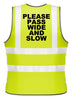 NEO00952 Adults Hi-Viz printed please pass wide and slow safety wear for horse riding