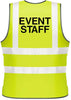 NEO00964 Adults Hi-Viz Printed Event Staff Visibility Safety Wear PPE