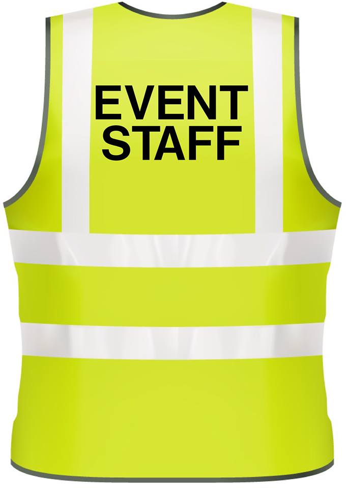 NEO00964 Adults Hi-Viz Printed Event Staff Visibility Safety Wear PPE