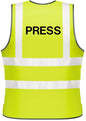 NEO00966 Adults Hi-Viz Printed Press Safety Wear PPE