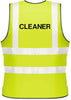 NEO00968 Adults Hi-Viz Printed Cleaner Safety Wear Workplace PPE