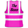 NEO00972K Kids Hi-Viz printed The Boss safety wear Kids