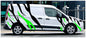 NEO01105B Transit Connect Tiger Stripes 1 Vinyl Campervan Van Graphics Stickers Decal 2 Colours