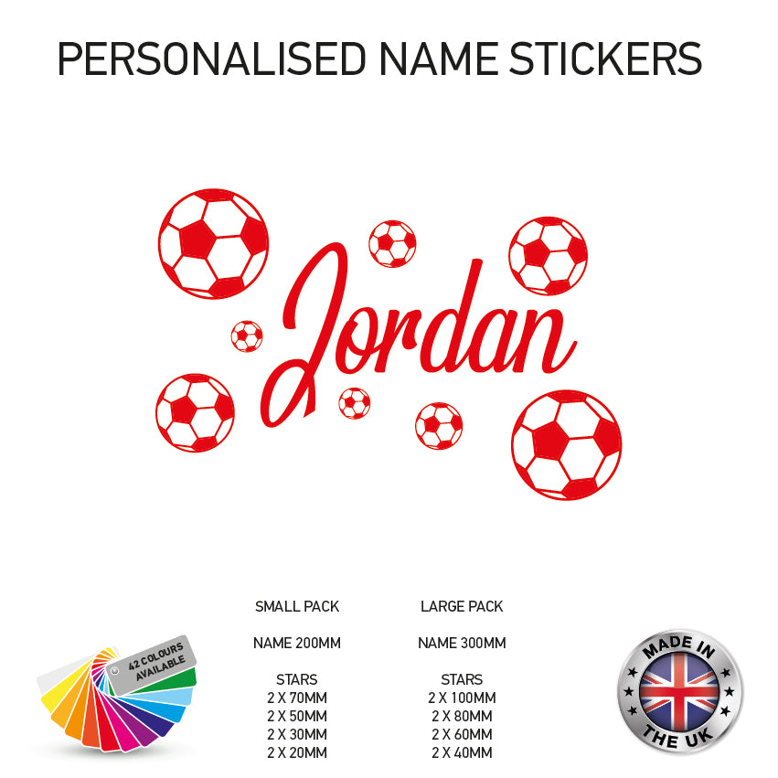 NS06-11 Personalised Name Wall Stickers