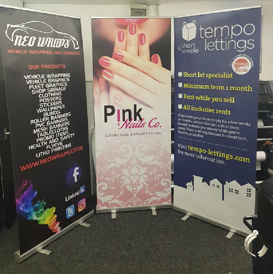 Compact Roller Banner pop up