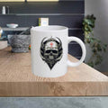 Skull 11oz Ceramic printed mug funny gift tea coffee costa SKULL