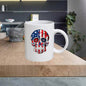 SKULL13 Skull 11oz Ceramic printed mug funny gift tea coffee costa
