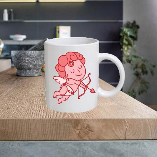 SPECOCC10 Love Cupid 11oz Ceramic printed mug funny gift tea coffee costa
