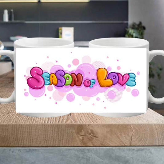 SPECOCC16 Love 11oz Ceramic printed mug funny gift tea coffee costa