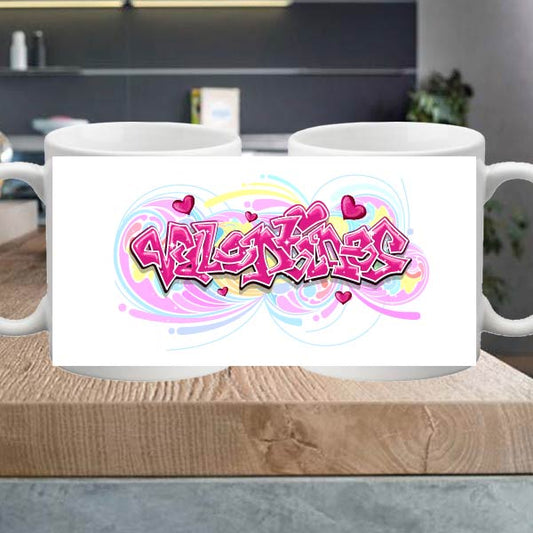 SPECOCC18 Love Valentine 11oz Ceramic printed mug funny gift tea coffee costa