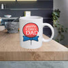 SPECOCC37 Happy Dad Day 11oz Ceramic printed mug funny gift tea coffee costa