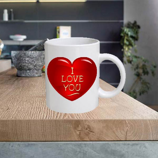 SPECOCC09 Love 11oz Ceramic printed mug funny gift tea coffee costa