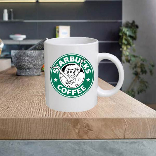 STAR06 Coffee 11oz Ceramic printed mug funny gift tea coffee costa starbucks
