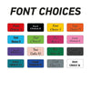 NS01 Name Sticker 50mm x 25mm Personalised kids label Name School Tags Vinyl