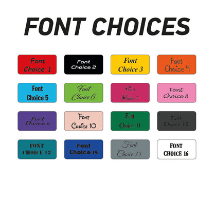 NS01 Name Sticker 50mm x 25mm Personalised kids label Name School Tags Vinyl